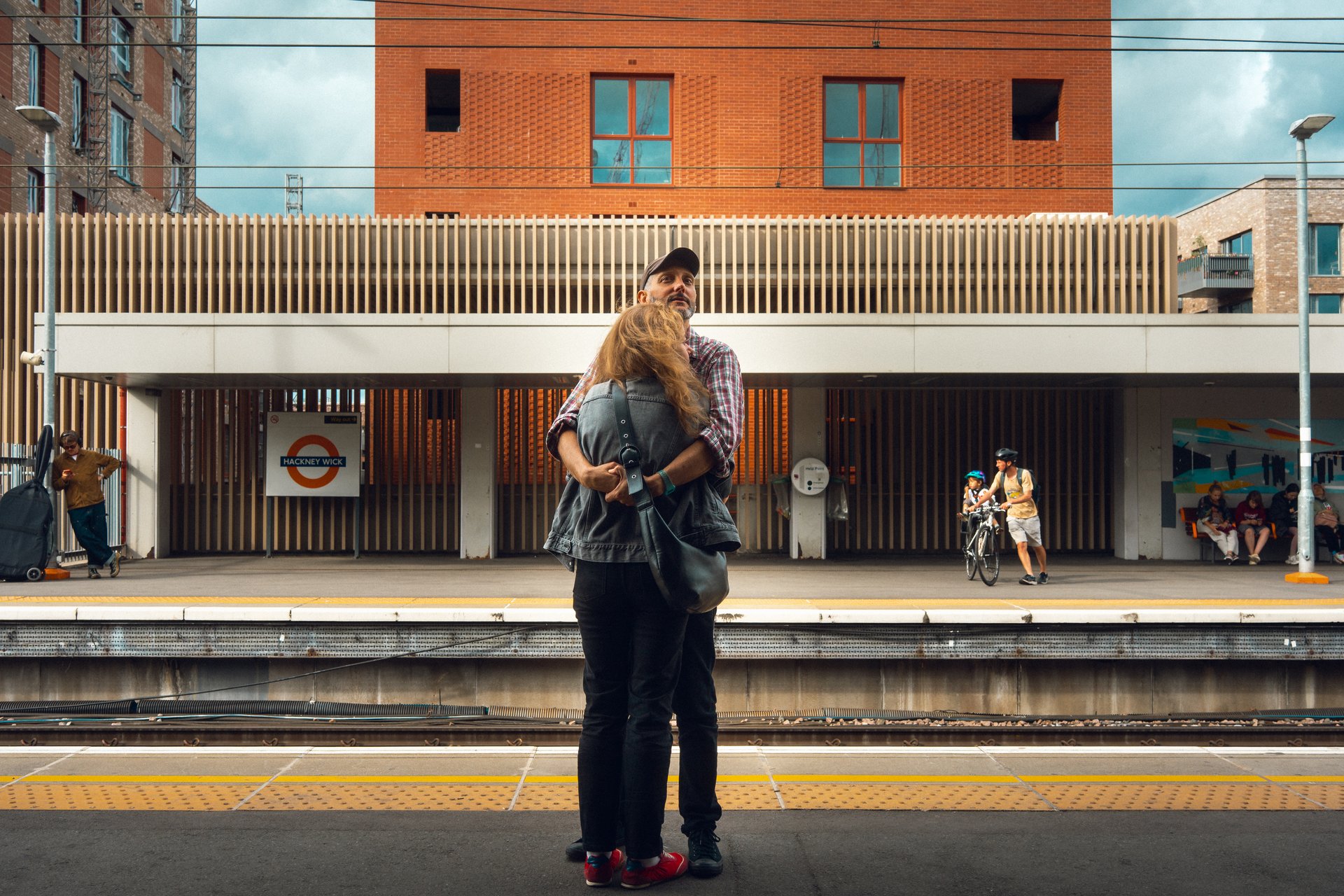 Couple, Hackney Wick, photography by Adam Drake Studio, Cornwall
