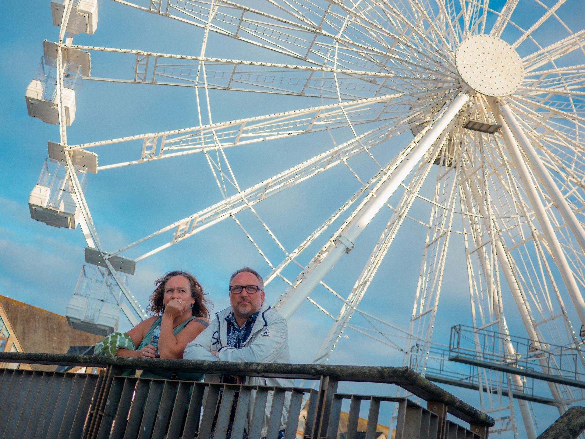 Ferris Wheel Couple, Night Life & Events photography by Adam Drake Studio