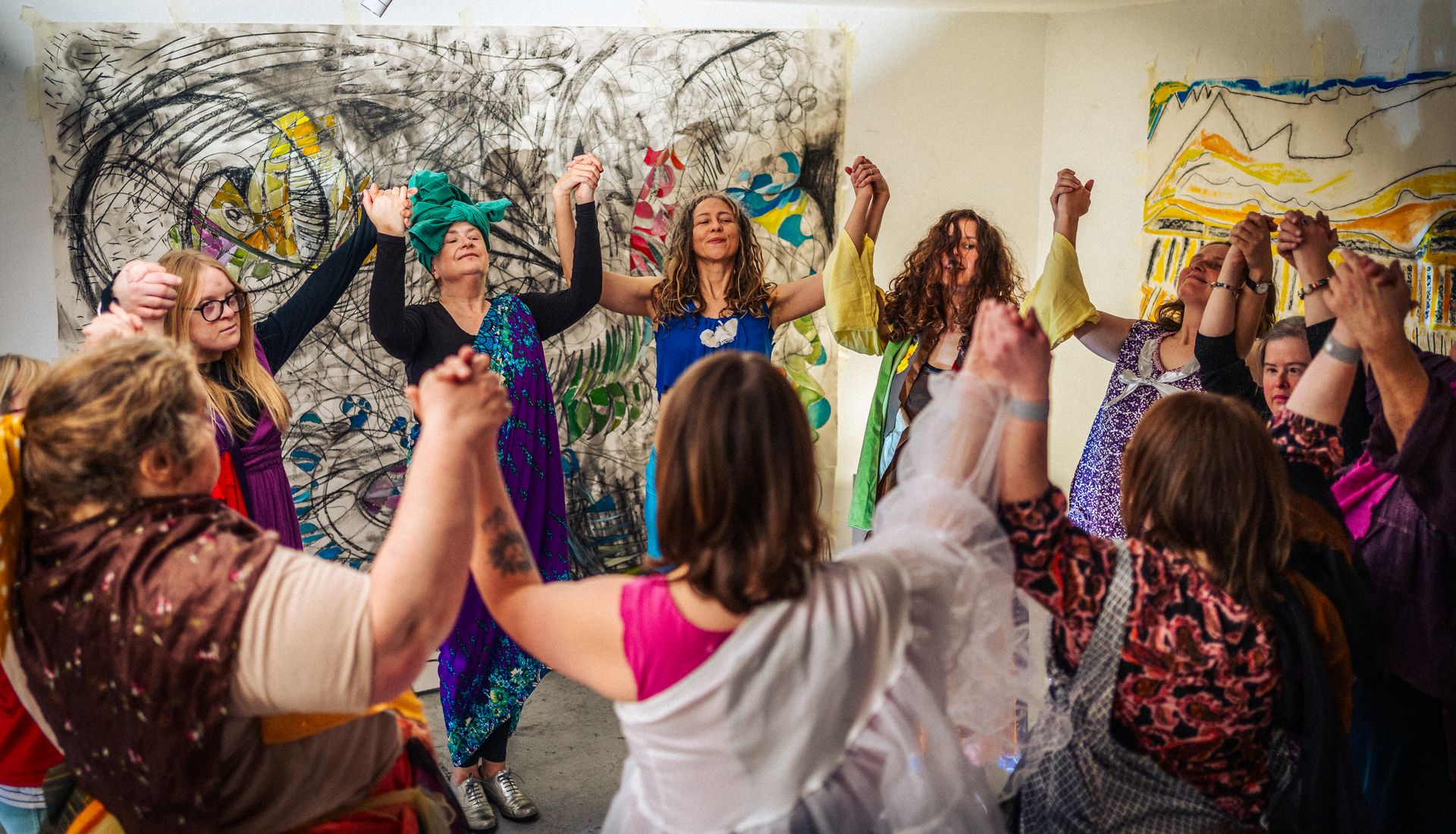 Shallal, Hands Circle, photography by Adam Drake Studio, Cornwall