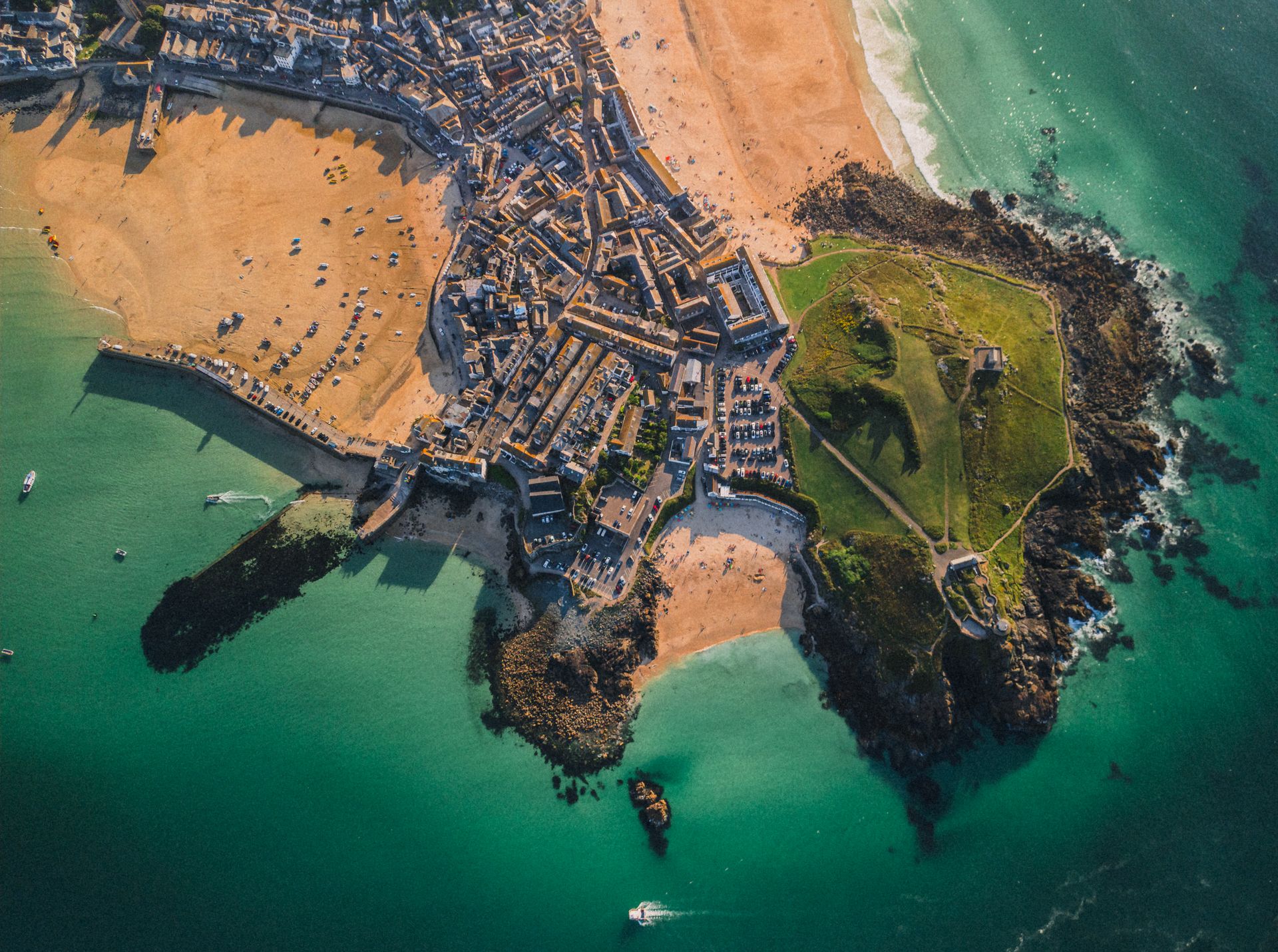 St Ives From Above, photography by Adam Drake Studio, Cornwall