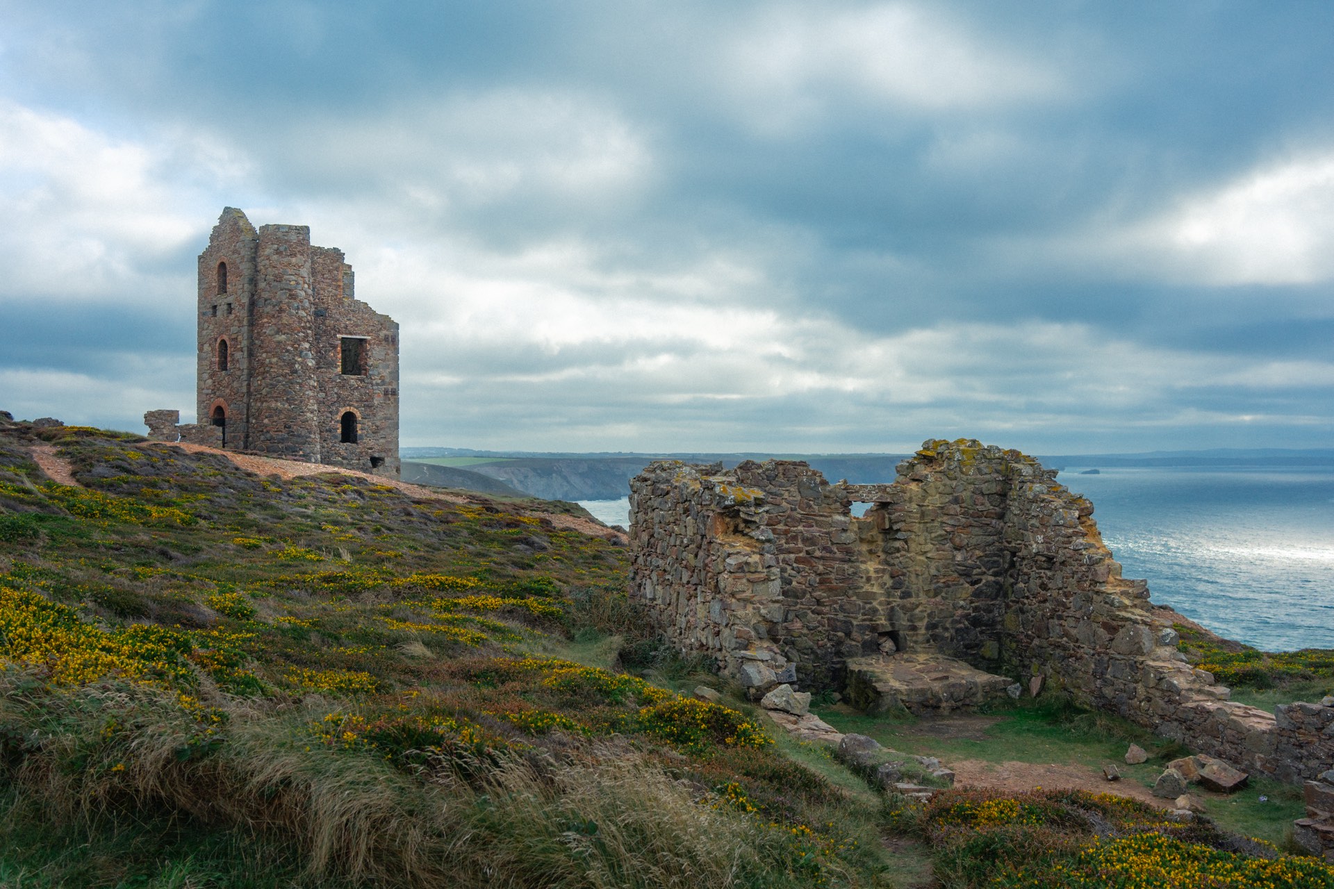 Wheal Coates Ruins, photography by Adam Drake Studio, Cornwall